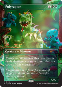 {R} Polyraptor (Rainbow Foil) (Foil) [SLD 2194]