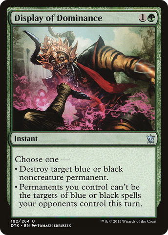 {C} Display of Dominance [Dragons of Tarkir][DTK 182]