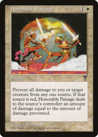 {C} Honorable Passage [Visions][VIS 007]