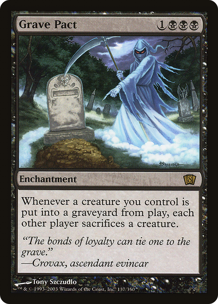 {R} Grave Pact [Eighth Edition][8ED 137]