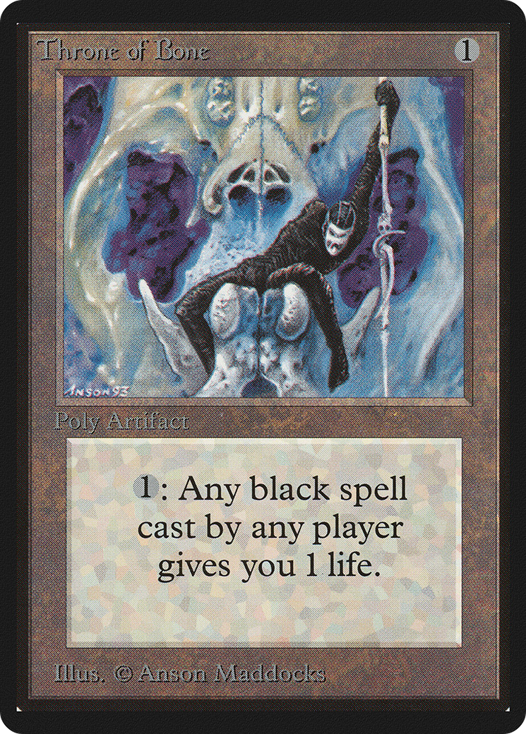 {C} Throne of Bone [Beta Edition][LEB 274]