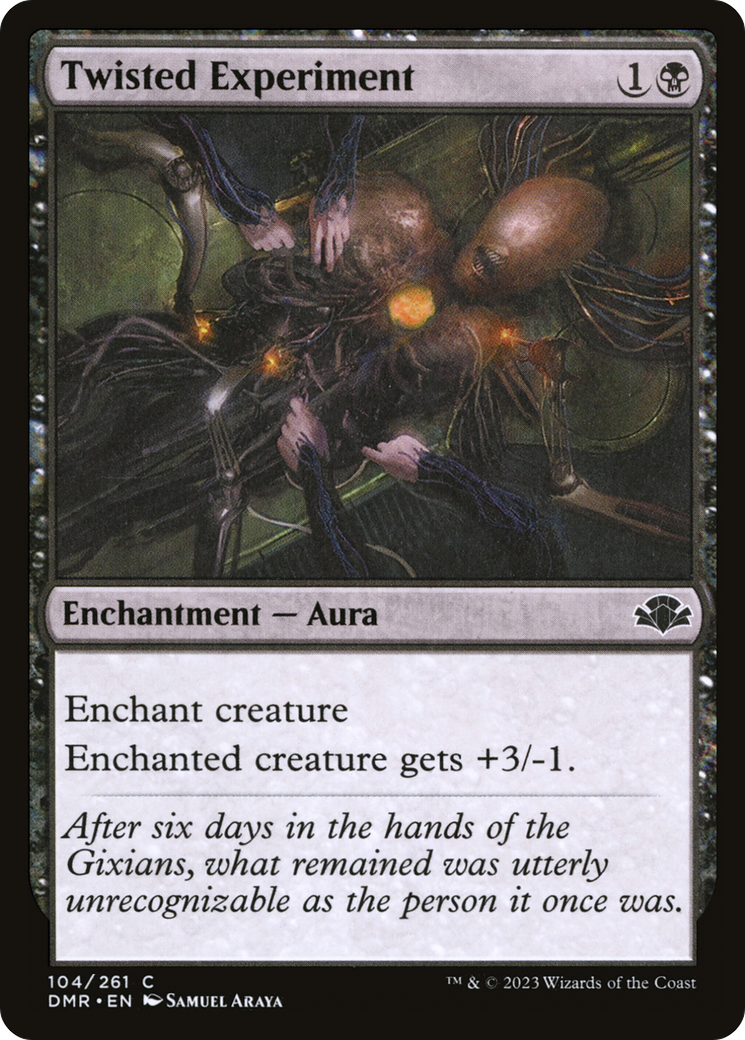 {C} Twisted Experiment [Dominaria Remastered][DMR 104]