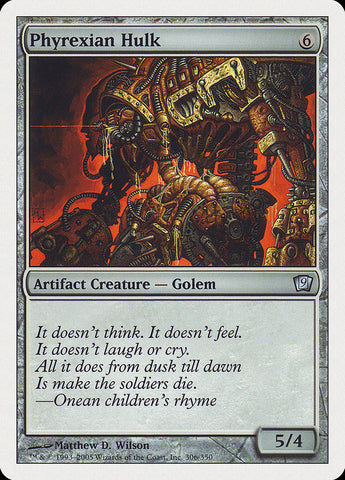{C} Phyrexian Hulk [Ninth Edition][9ED 306]