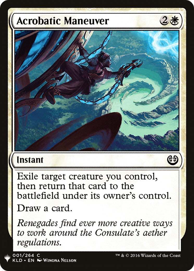 {C} Acrobatic Maneuver [Mystery Booster][LS KLD 001]