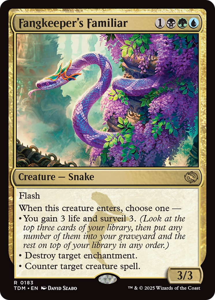 {@R} Fangkeeper's Familiar [Tarkir: Dragonstorm][TDM 183]