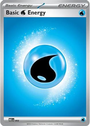 [PKM BE] Basic Water Energy - 003 [Mega Evolution Energies]