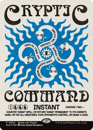 Cryptic Command (Rainbow Foil) [SLD-905]  Foil
