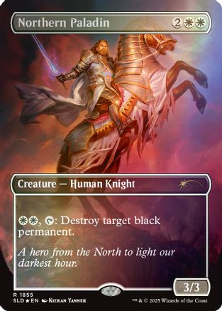 Northern Paladin (Rainbow Foil) [SLD-1855]  Foil