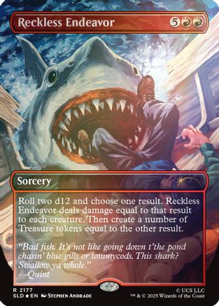 Reckless Endeavor (Rainbow Foil) [SLD-2177]  Foil