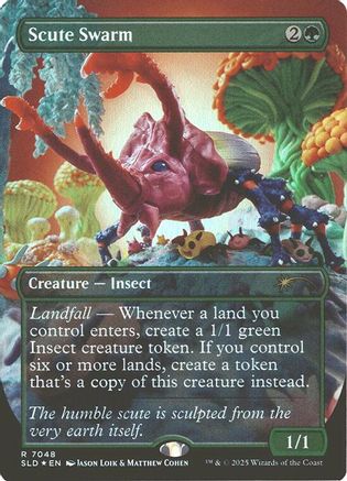 Scute Swarm (Rainbow Foil) [SLD-7048]  Foil
