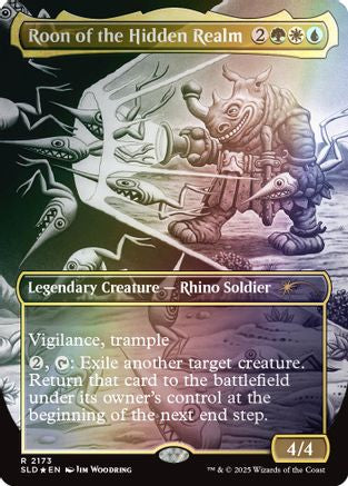 Roon of the Hidden Realm (Rainbow Foil) [SLD-2173]  Foil