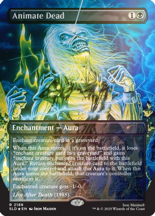 Animate Dead (Rainbow Foil) [SLD-2189]  Foil