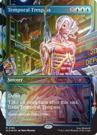 Temporal Trespass (Rainbow Foil) [SLD-2190]  Foil