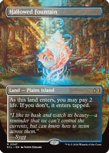 {@} Hallowed Fountain (Borderless) [ECL 347]