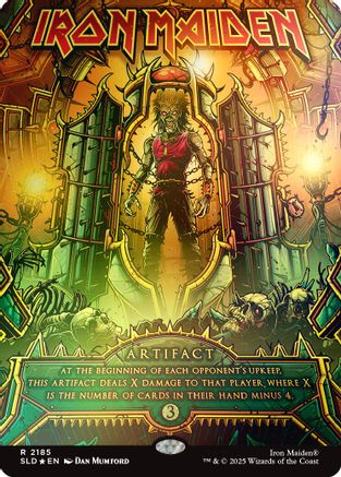 Iron Maiden (Rainbow Foil) [SLD-2185]  Foil
