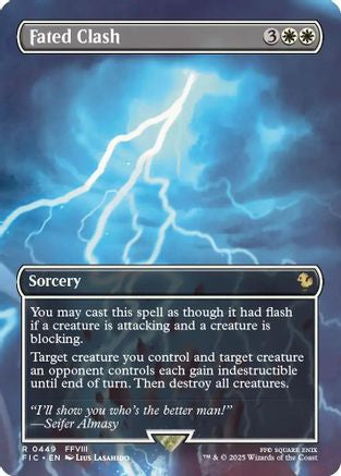 Fated Clash (Borderless) [FIC-449]  Foil