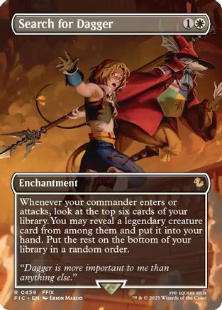 Search for Dagger (Borderless) [FIC-459]  Foil
