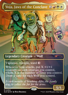 {R} Voja, Jaws of the Conclave (Rainbow Foil) (Foil) [SLD 2284]