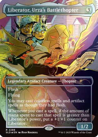 {R} Liberator, Urza's Battlethopter (Rainbow Foil) (Foil) [SLD 2286]