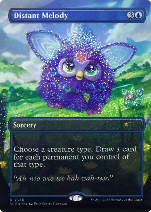 Distant Melody (2326) (Confetti Foil) [SLD-2326]  Foil