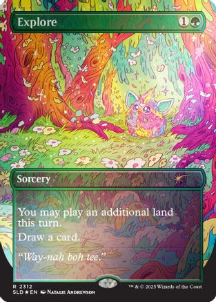 Explore (2312) (Rainbow Foil) [SLD-2312]  Foil