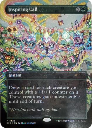 Inspiring Call (Confetti Foil) [SLD-2328]  Foil