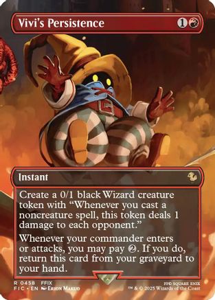 Vivi's Persistence (Borderless) [FIC-458]  Foil