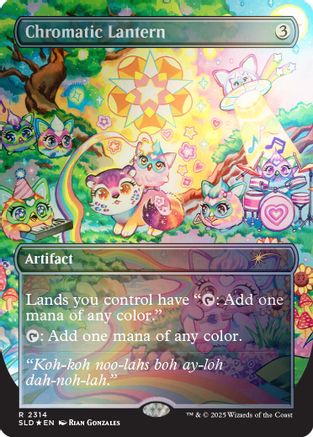 Chromatic Lantern (2314) (Rainbow Foil) [SLD-2314]  Foil
