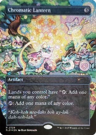 Chromatic Lantern (2329) (Confetti Foil) [SLD-2329]  Foil