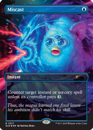 Miscast (Rainbow Foil) [SLD-2317]  Foil