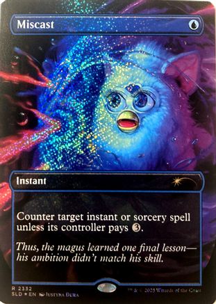 Miscast (Confetti Foil) [SLD-2332]  Foil