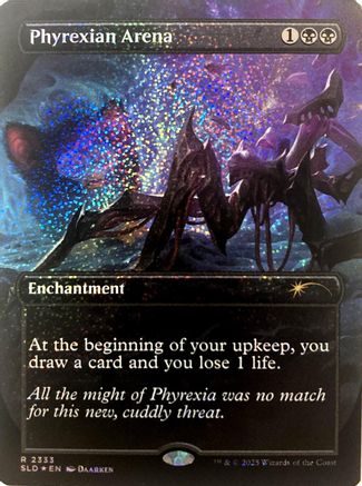 Phyrexian Arena (Confetti Foil) [SLD-2333]  Foil