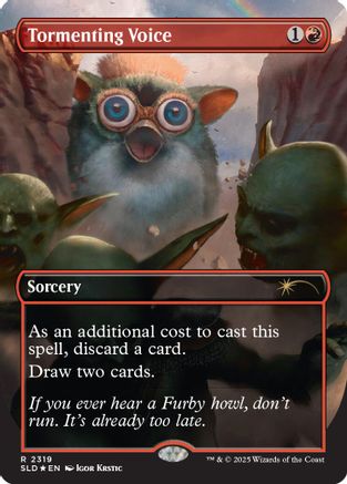 Tormenting Voice (Rainbow Foil) [SLD-2319]  Foil