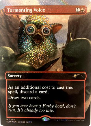 Tormenting Voice (Confetti Foil) [SLD-2334]  Foil