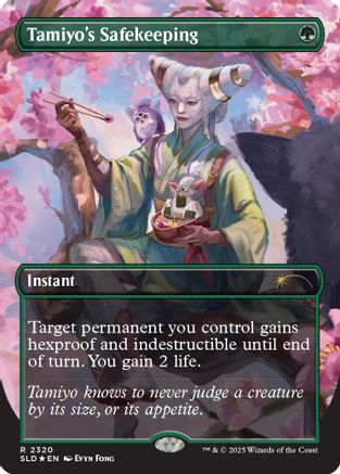 Tamiyo's Safekeeping (Rainbow Foil) [SLD-2320]  Foil