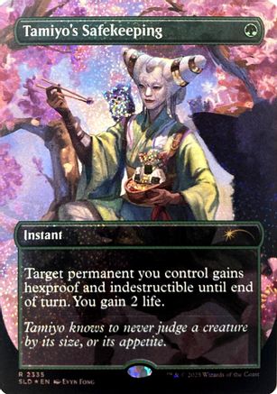 Tamiyo's Safekeeping (Confetti Foil) [SLD-2335]  Foil