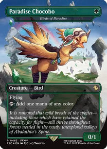 Paradise Chocobo - Birds of Paradise (Borderless) [FIC-483]  Foil