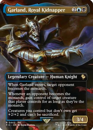 Garland, Royal Kidnapper (Borderless) [FIC-442]  Foil