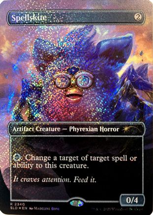 Spellskite (2340) (Confetti Foil) [SLD-2340]  Foil