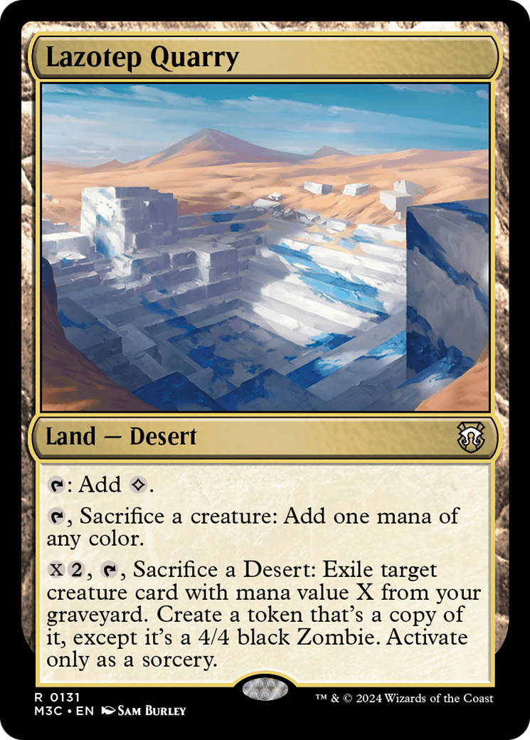 {R} Lazotep Quarry [Modern Horizons 3 Commander][M3C 131]