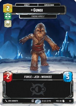 Gungi - Finding Himself (121) - Sector and Regional Promos Season 1 Foil