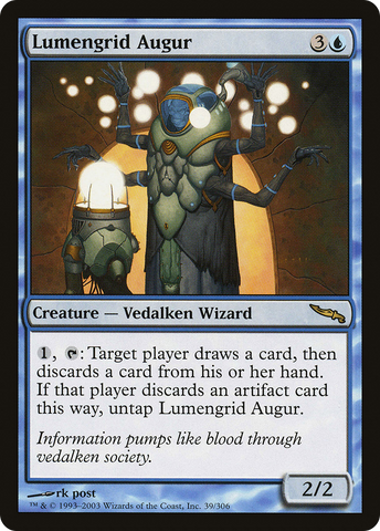 {R} Lumengrid Augur [Mirrodin][MRD 039]