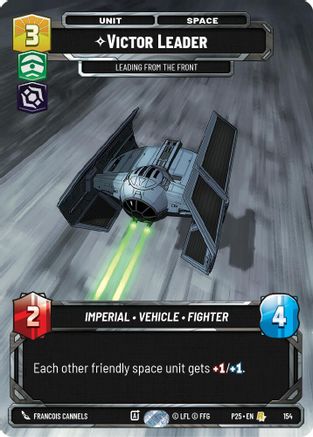 Victor Leader - Leading from the Front (154) - Sector and Regional Promos Season 1 Foil