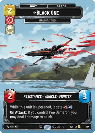 Black One - Straight At Them (157) - Sector and Regional Promos Season 1 Foil