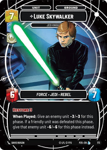 Luke Skywalker - Jedi Knight (173) (173) [Sector and Regional Promos: Season 1]