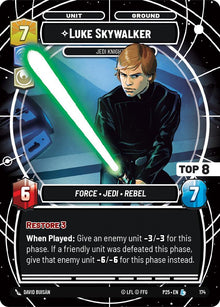Luke Skywalker - Jedi Knight (Top 8) (178) (178) [Sector and Regional Promos: Season 1]