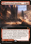 {R} Shatterskull Smashing // Shatterskull, the Hammer Pass (Extended Art) [Zendikar Rising][ZNR 354]