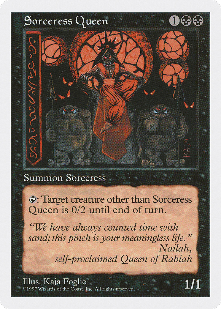 {R} Sorceress Queen [Fifth Edition][5ED 194]