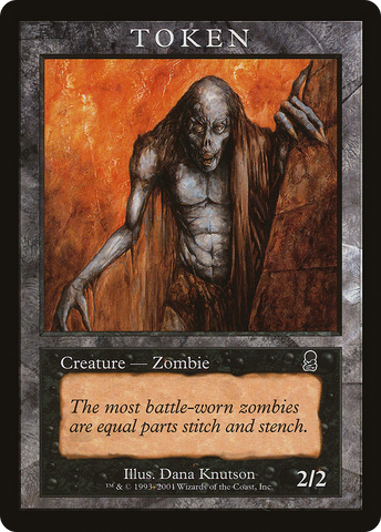 {T} Zombie Token [Magic Player Rewards 2002][TPR2 004]