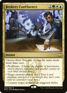 {R} Brokers Confluence [Streets of New Capenna Commander][NCC 068]